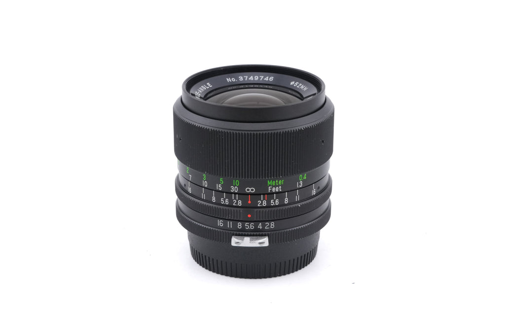 Vivitar 35mm f2.8 Auto Wide-Angle Pre-AI