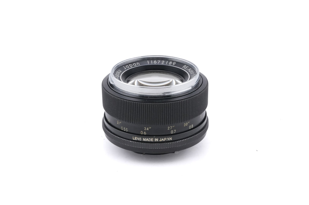 Topcon 58mm f1.8 RE Auto-Topcor