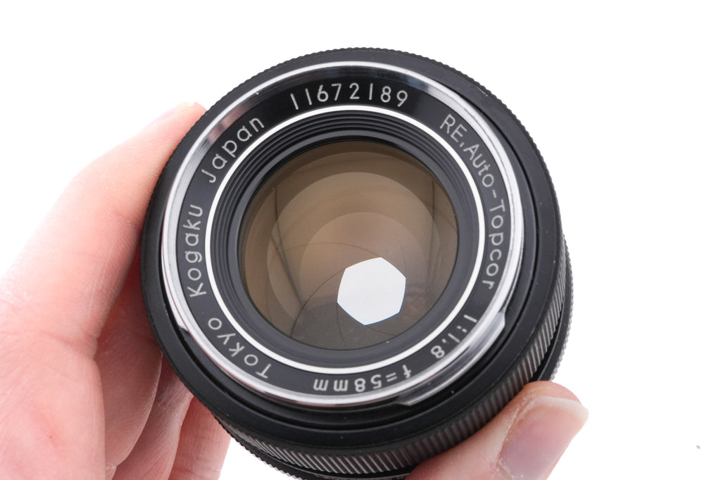 Topcon 58mm f1.8 RE Auto-Topcor