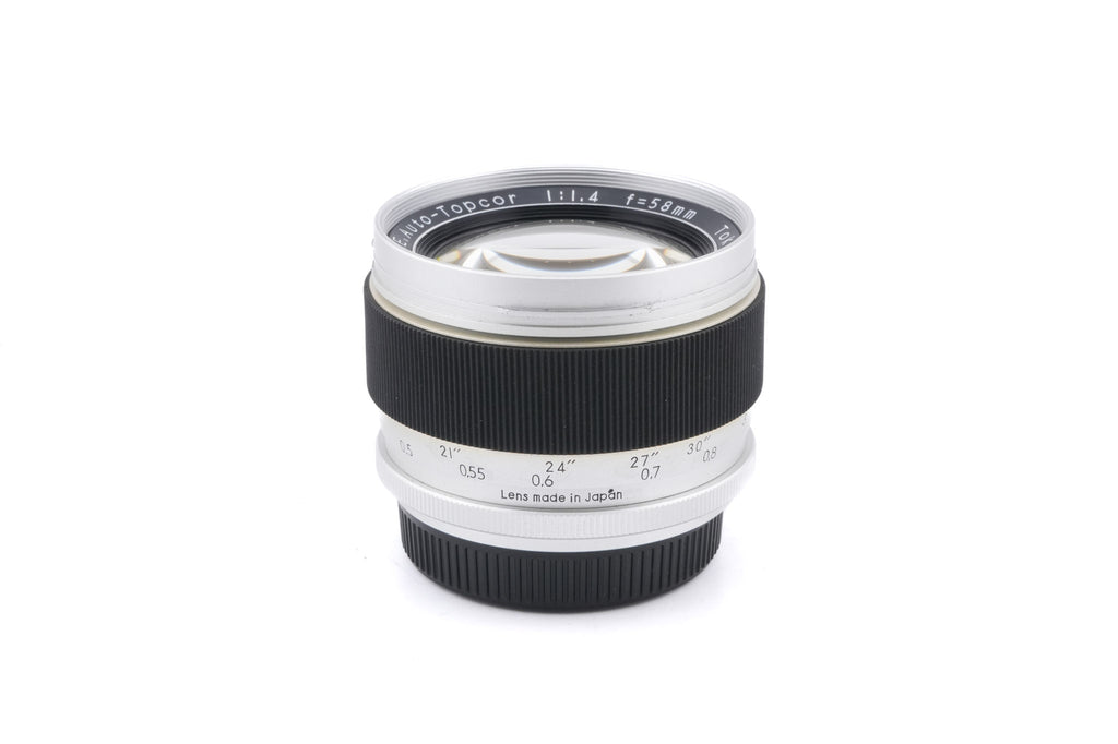 Topcon 58mm f1.4 RE.Auto-Topcor