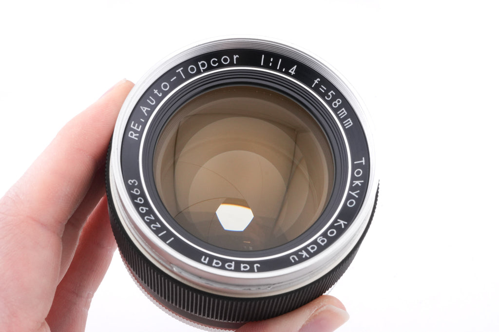 Topcon 58mm f1.4 RE.Auto-Topcor