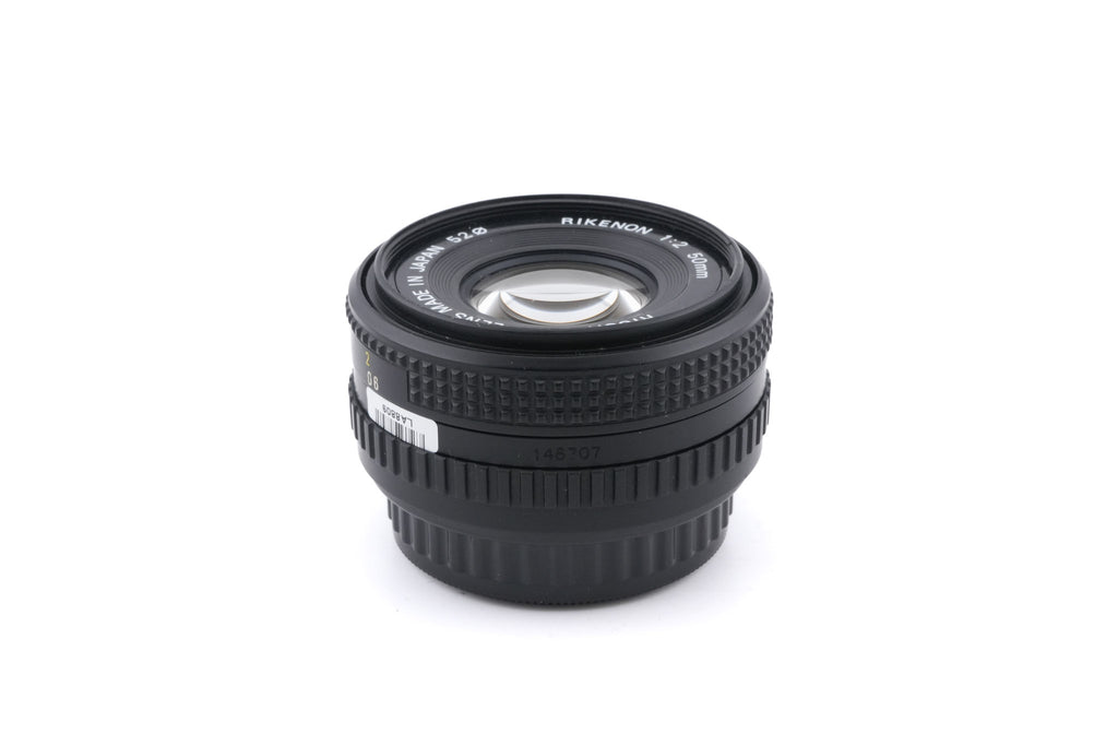 Ricoh 50mm f2 Rikenon