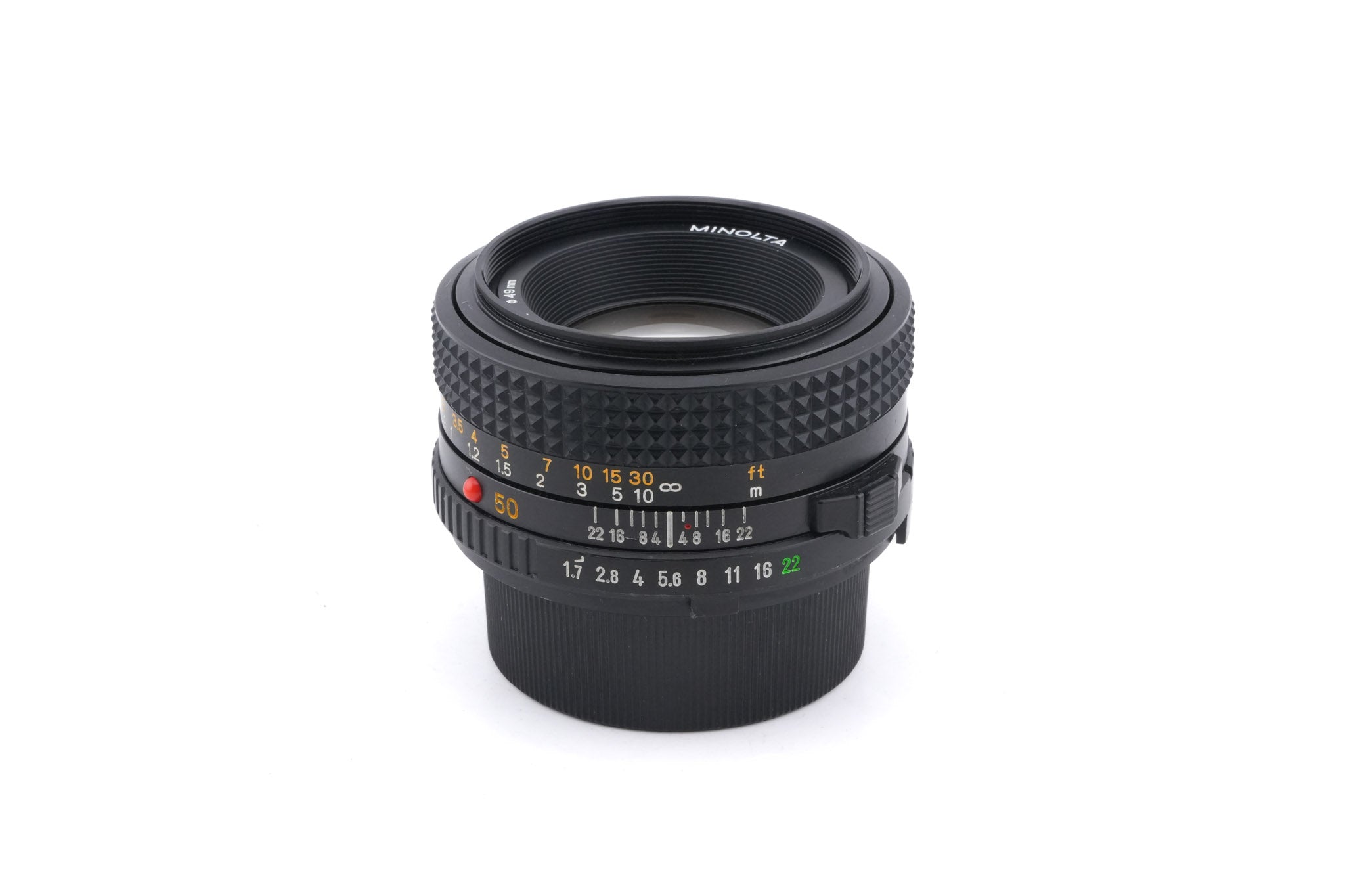 Minolta 50mm f1.7 MD