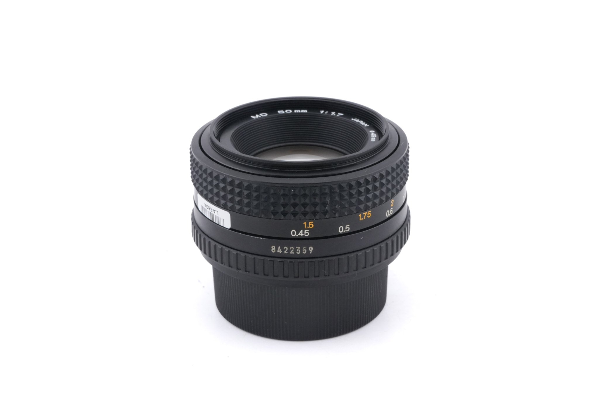 Minolta 50mm f1.7 MD