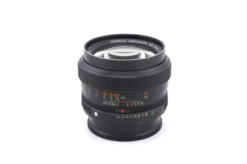 Konica 50mm f1.4 Hexanon AR