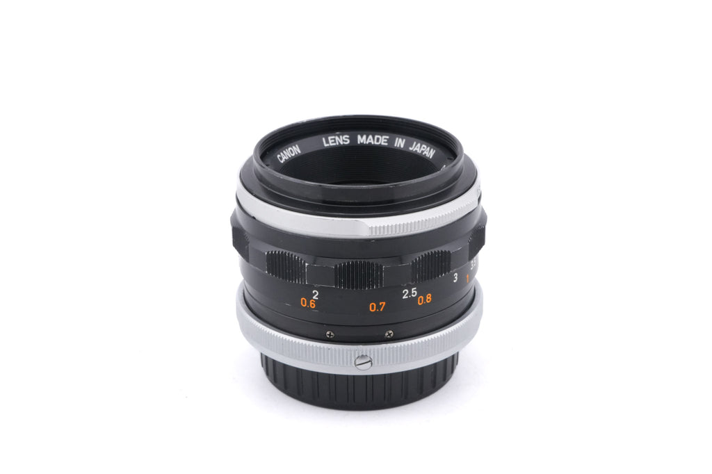 Canon 50mm f1.8 FL