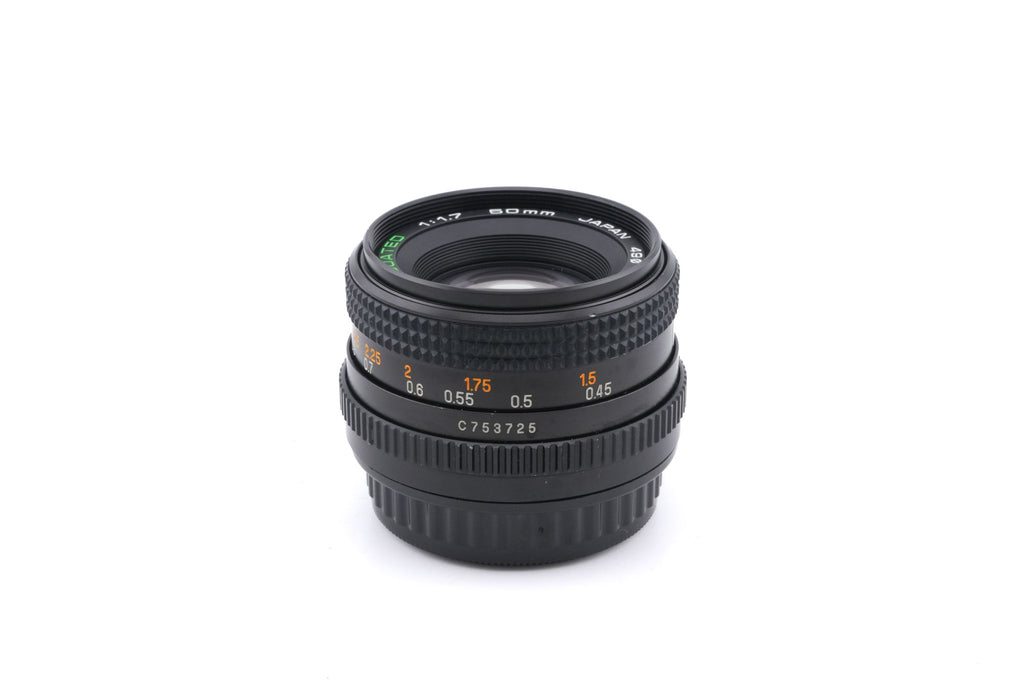 Chinon 50mm f1.7 Auto Chinon Multi-Coated