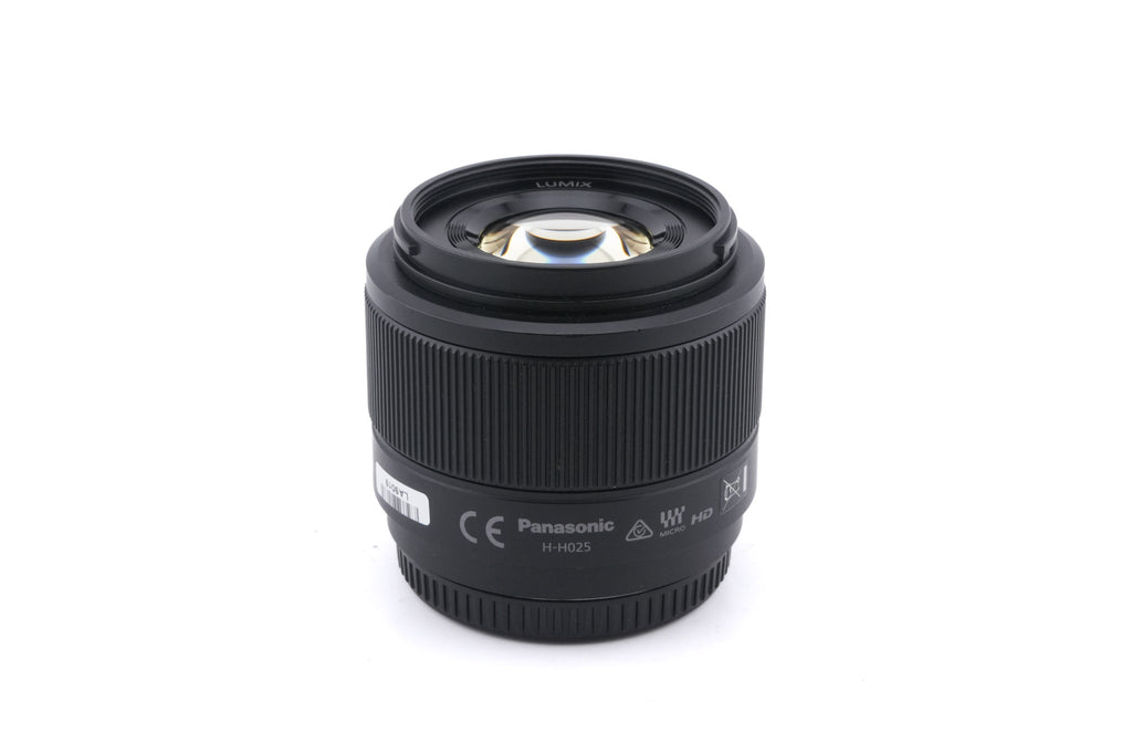 Panasonic 25mm f1.7 Lumix G ASPH. (H-H025)