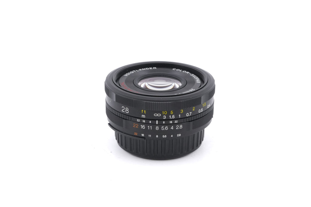 Voigtländer 28mm f2.8 Color-Skopar SL-II