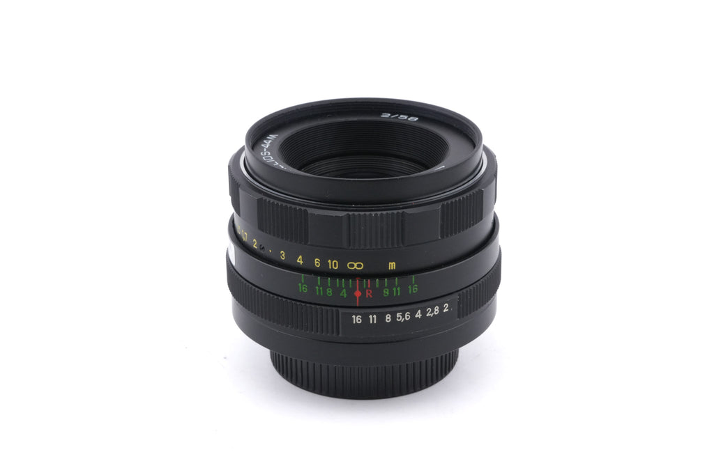 Helios 58mm f2 Helios-44M