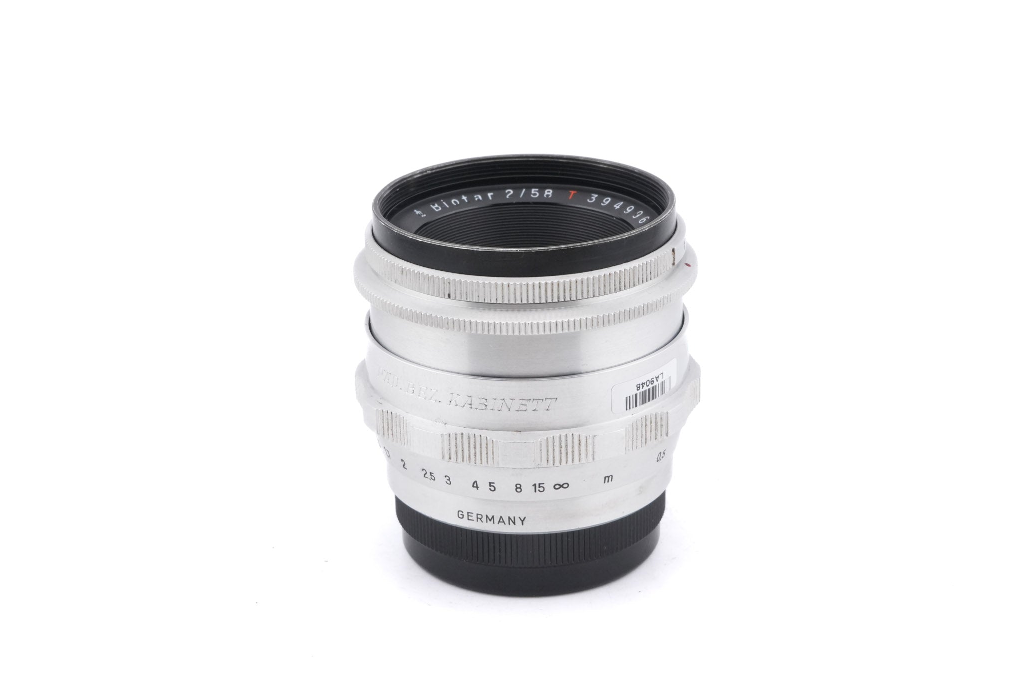 Carl Zeiss 58mm f2 Biotar T Jena