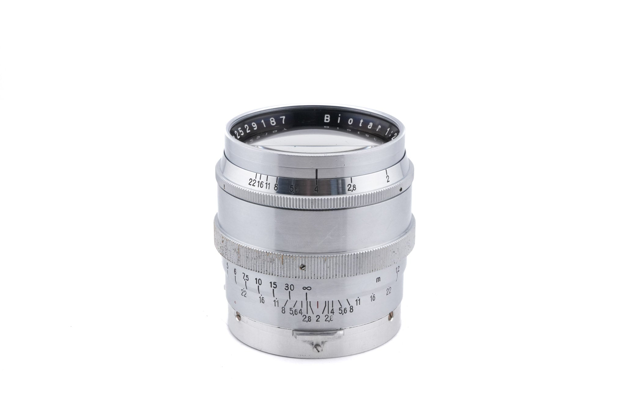 Carl Zeiss 10cm f2 Biotar Jena - Lens