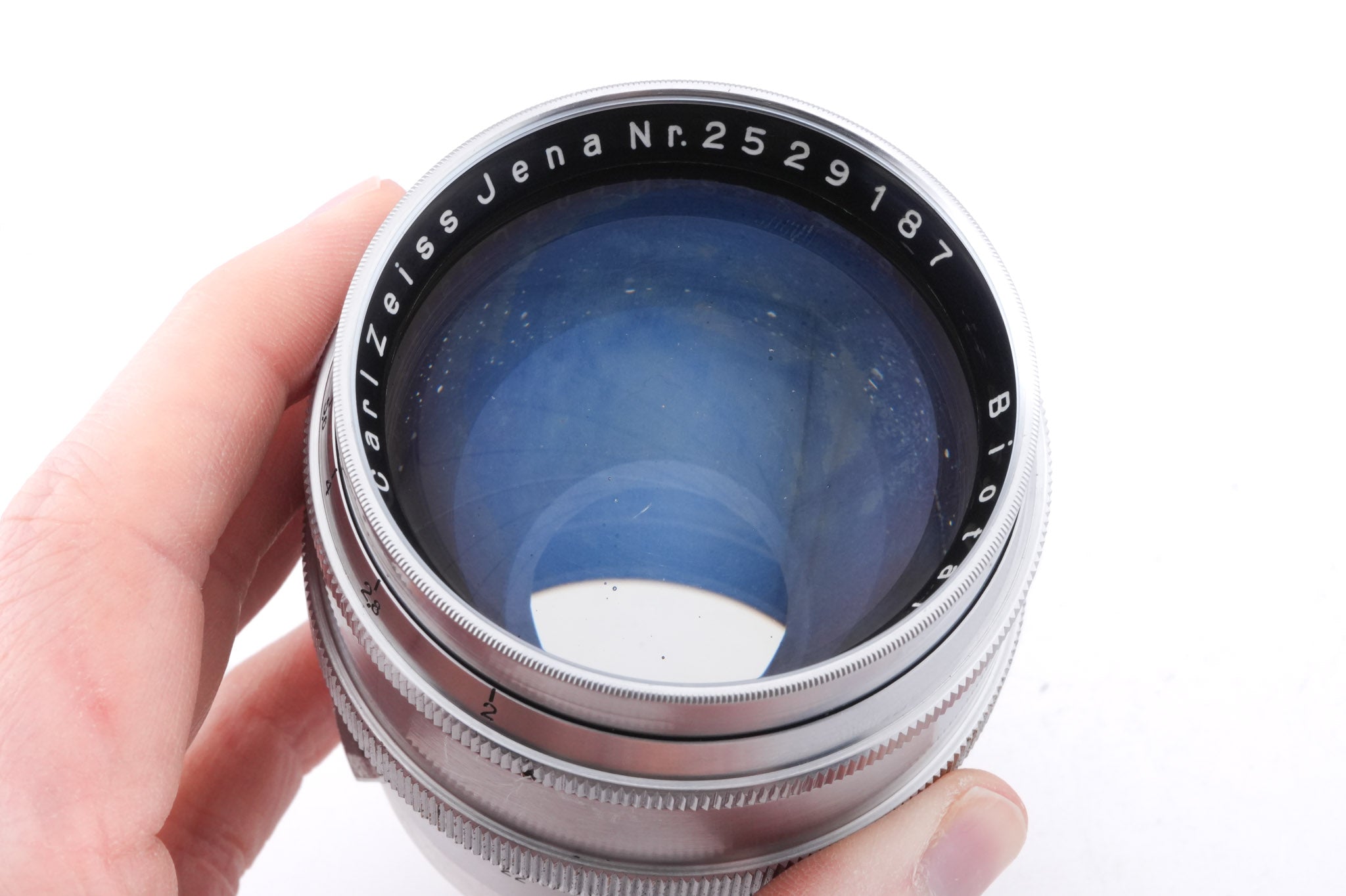 Carl Zeiss 10cm f2 Biotar Jena