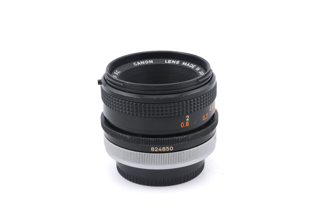 Canon 50mm f1.8 S.C.