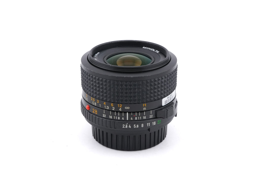 Minolta 28mm f2.8 MD