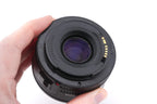 Canon 50mm f1.8 II