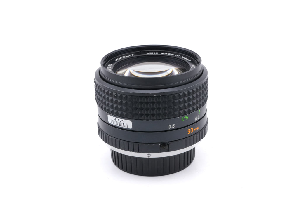Minolta 50mm f1.4 MC Rokkor-PG