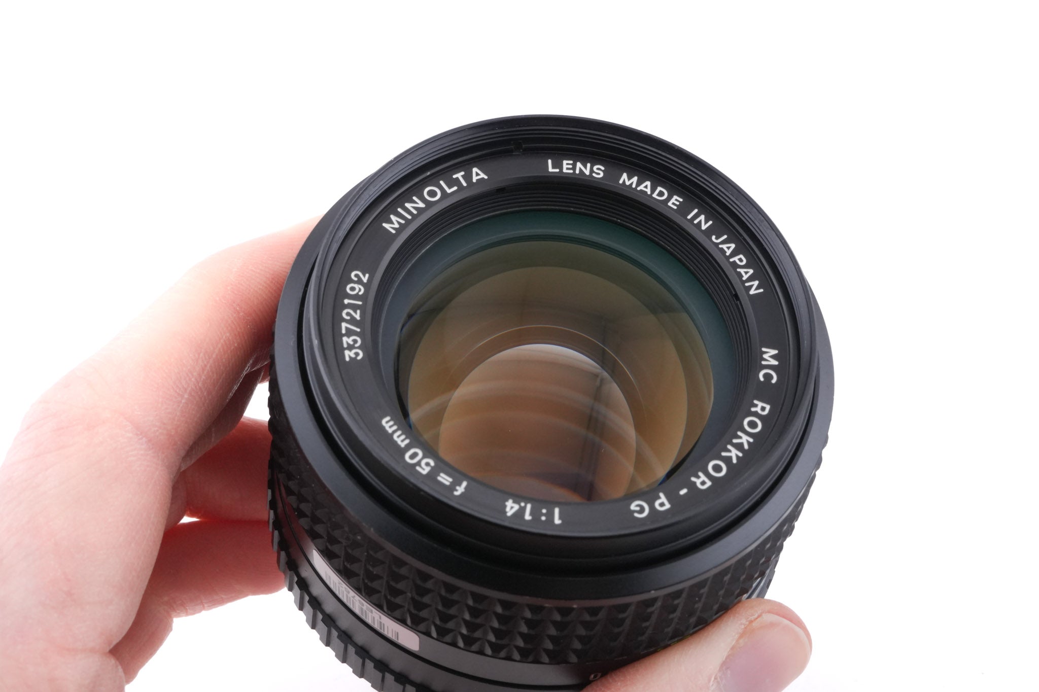 Minolta 50mm f1.4 MC Rokkor-PG