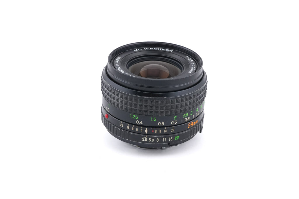 Minolta 28mm f3.5 MD W.Rokkor