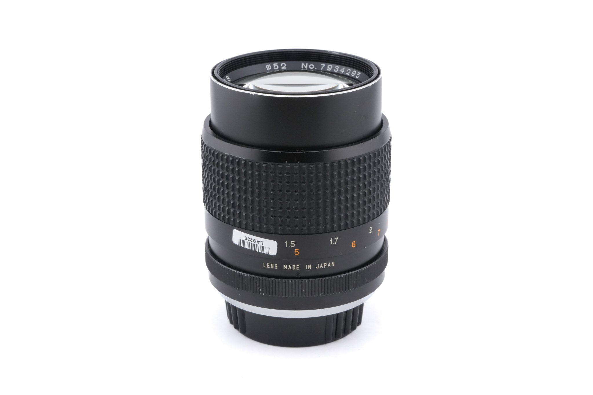 Tokina 135mm f2.8 RMC