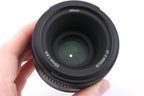 Nikon 50mm f1.8 AF-S Nikkor G