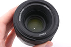 Yongnuo 50mm f1.8 YN