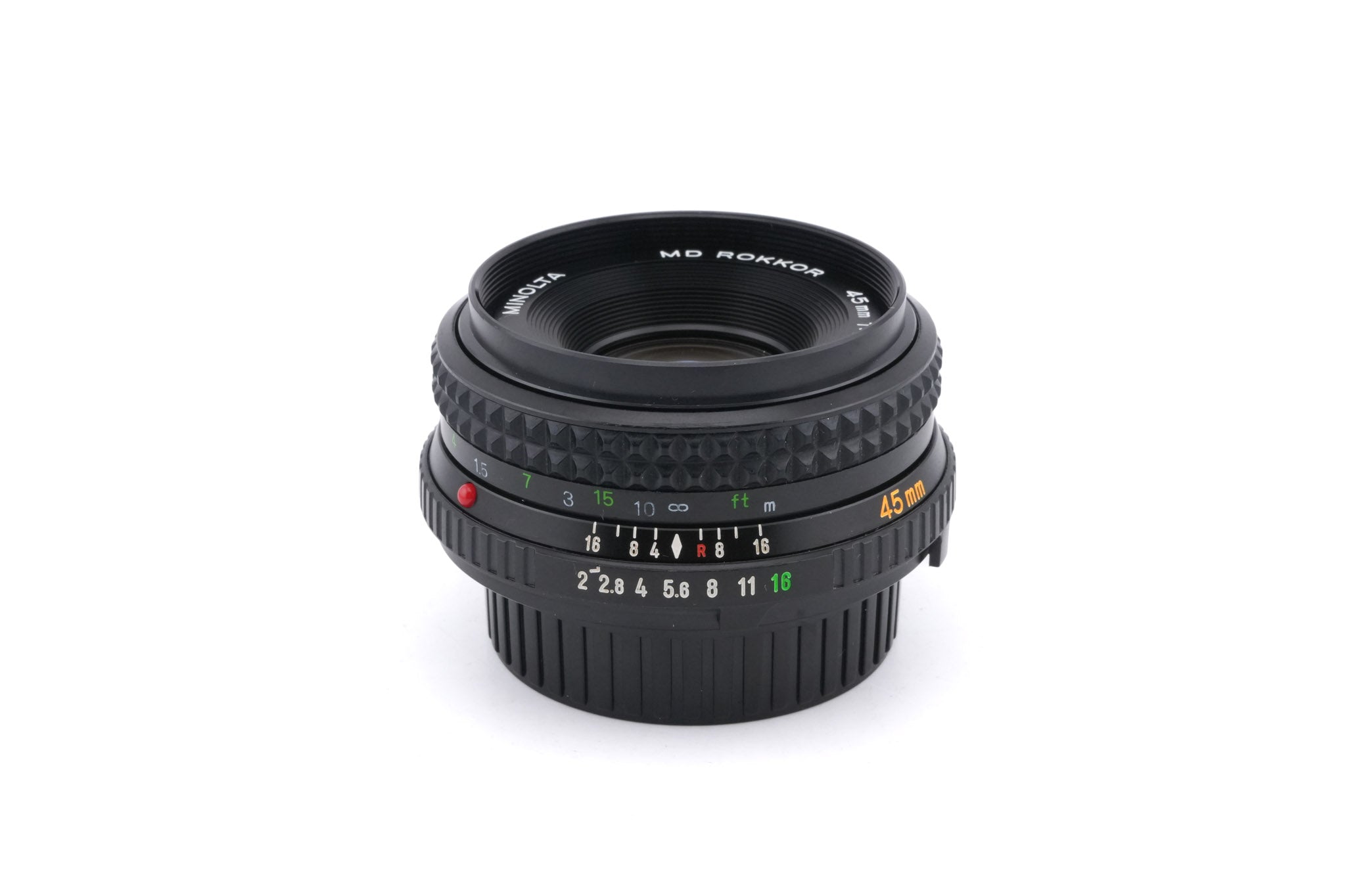 Minolta 45mm f2 MD Rokkor