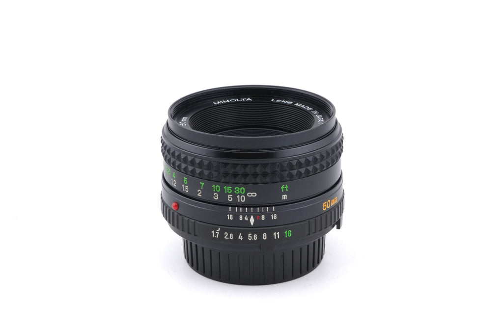 Minolta 50mm f1.7 MD Rokkor