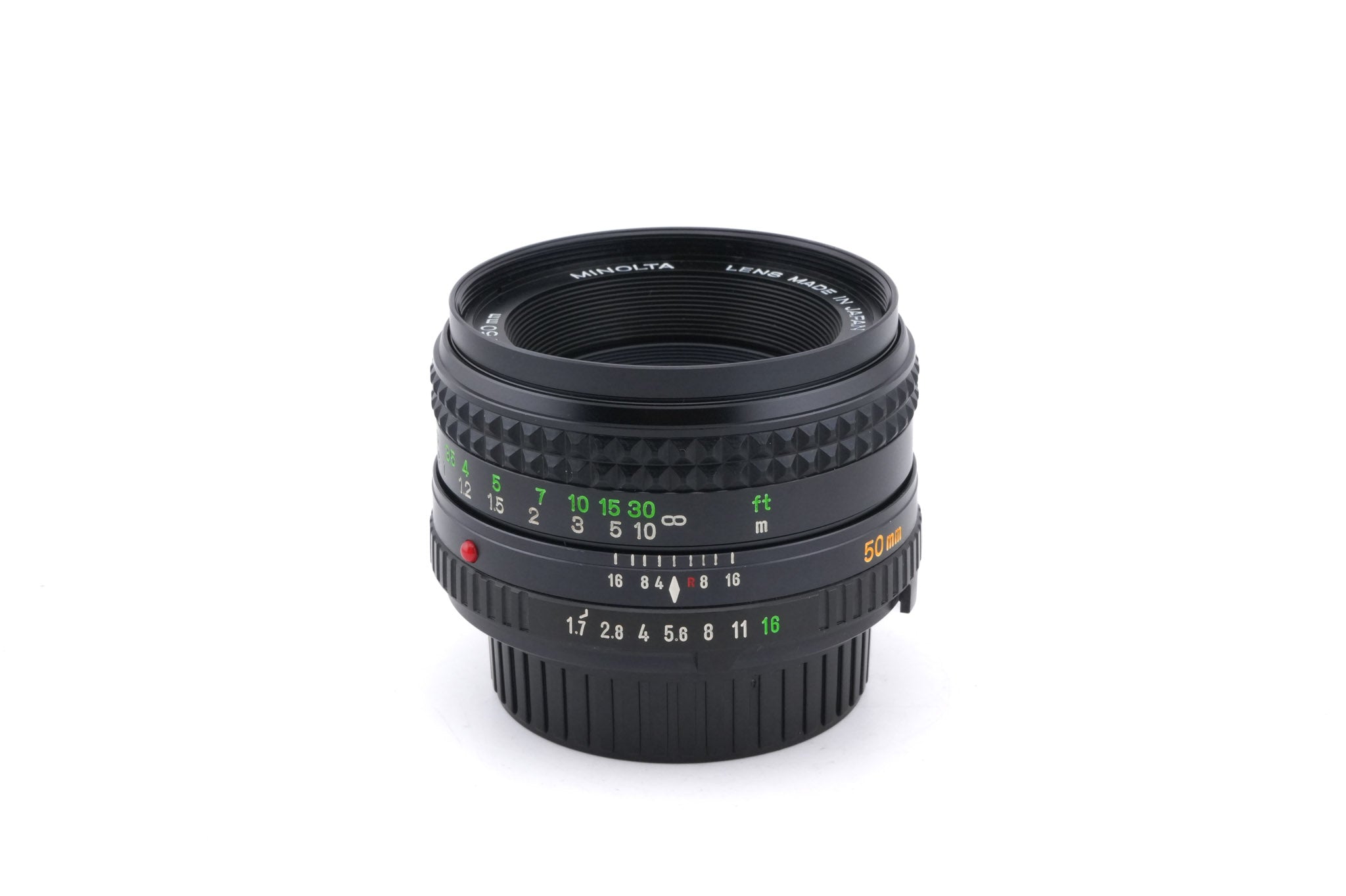 Minolta 50mm f1.7 MD Rokkor