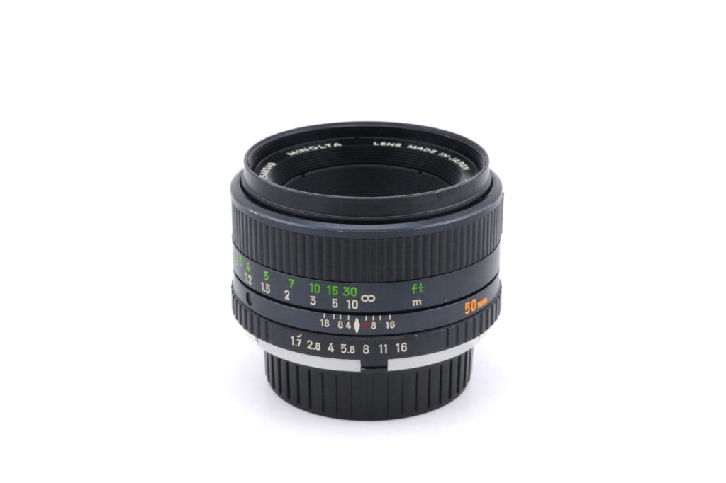 Minolta 50mm f1.7 MC Rokkor-PF