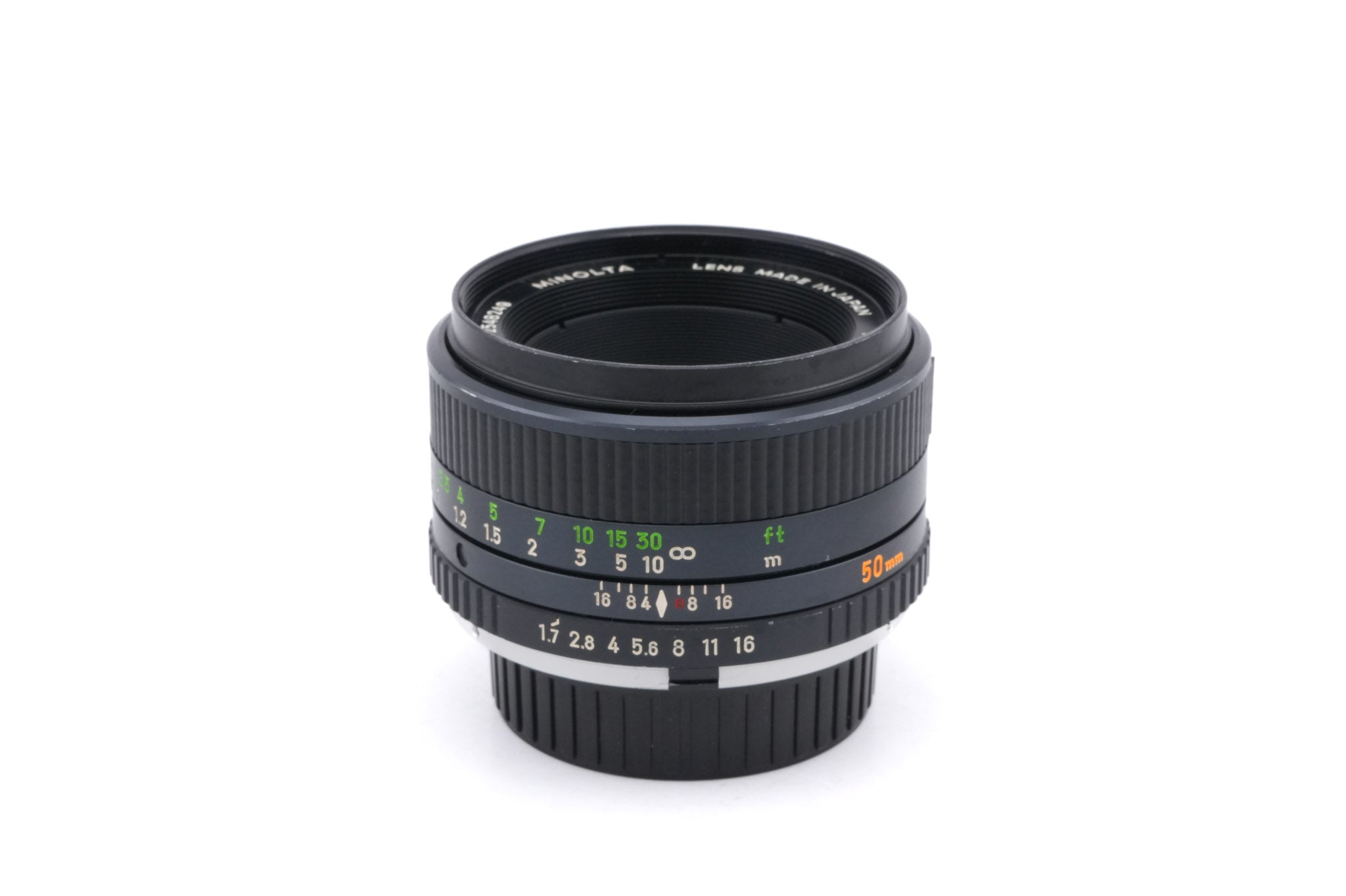 Minolta 50mm f1.7 MC Rokkor-PF