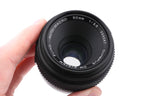 Olympus 50mm f3.5 Zuiko Auto-Macro