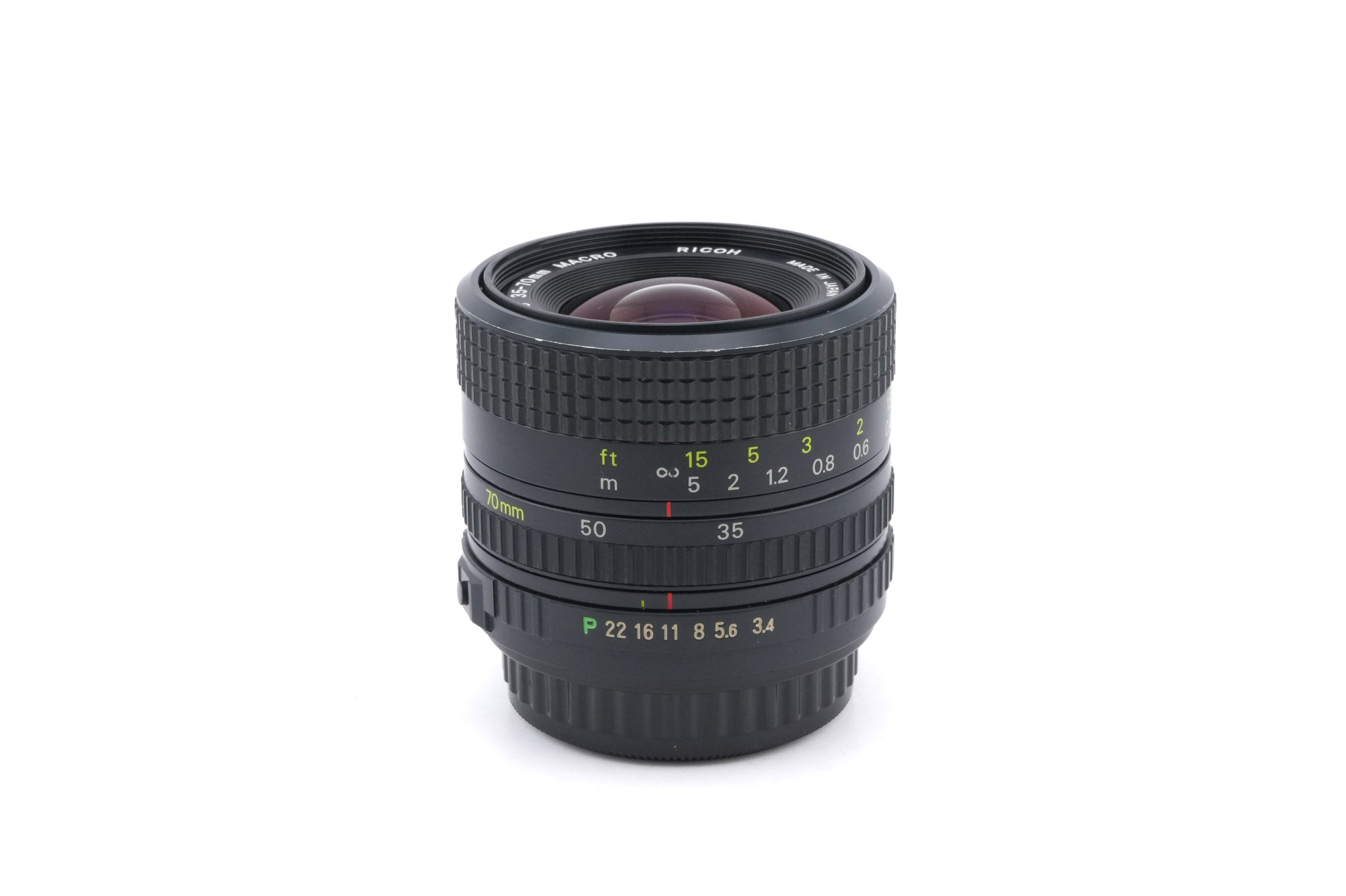 Ricoh 35-70mm f3.4-4.5 Rikenon P Zoom Macro
