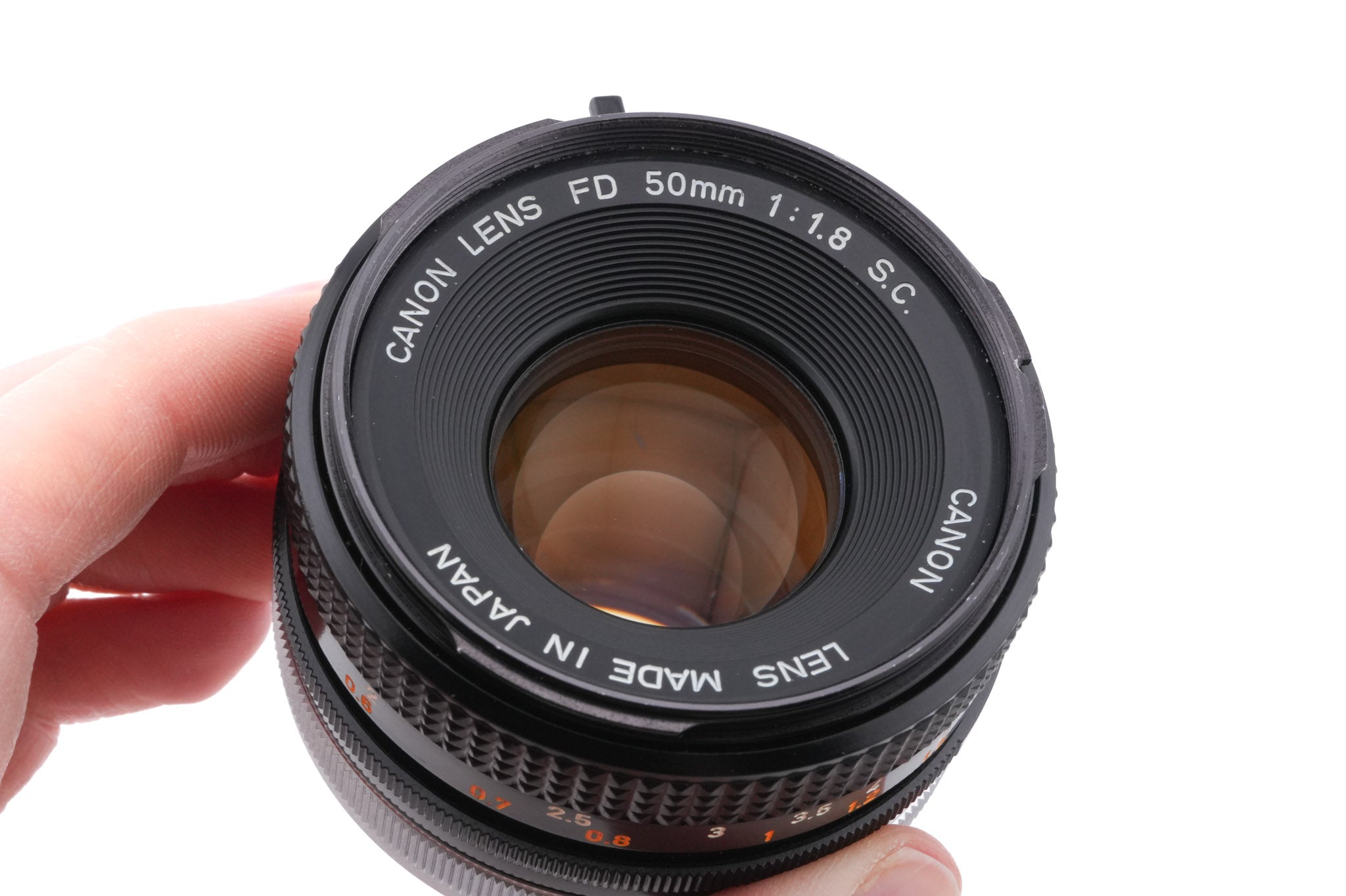 Canon 50mm f1.8 S.C.