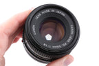 Canon 50mm f1.8 FDn