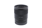 Sony 55mm f1.8 Sonnar T* ZA (SEL55F18Z)