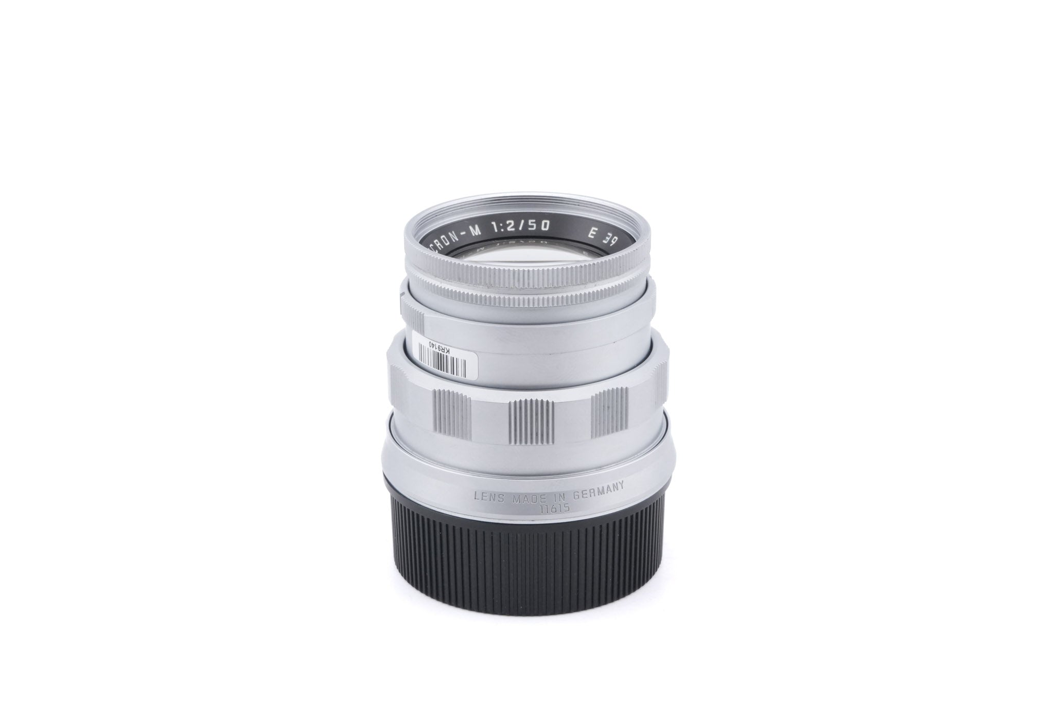 Leica 50mm f2 Summicron-M (50 Jahre) (Silver, 11615)