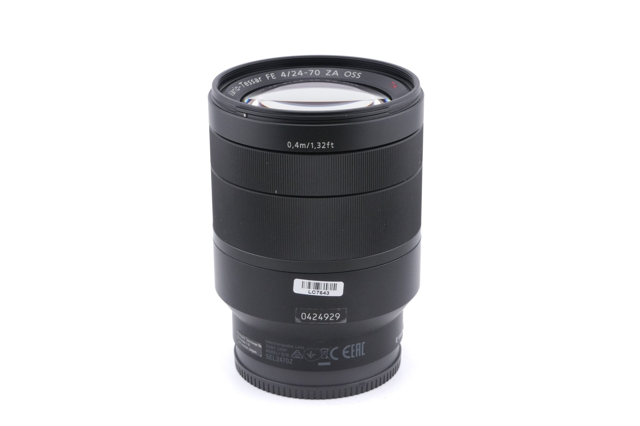Sony 24-70mm f4 Vario-Tessar ZA OSS T* (SEL2470Z)