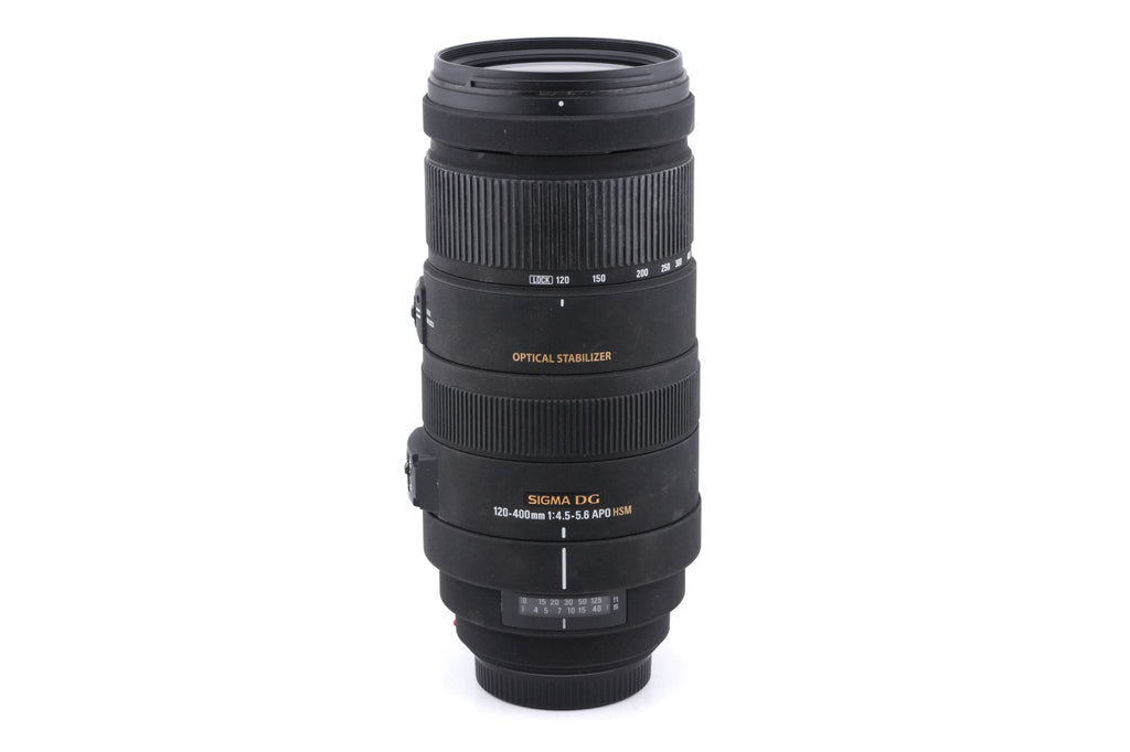 Sigma 120-400mm f4.5-5.6 APO DG OS HSM