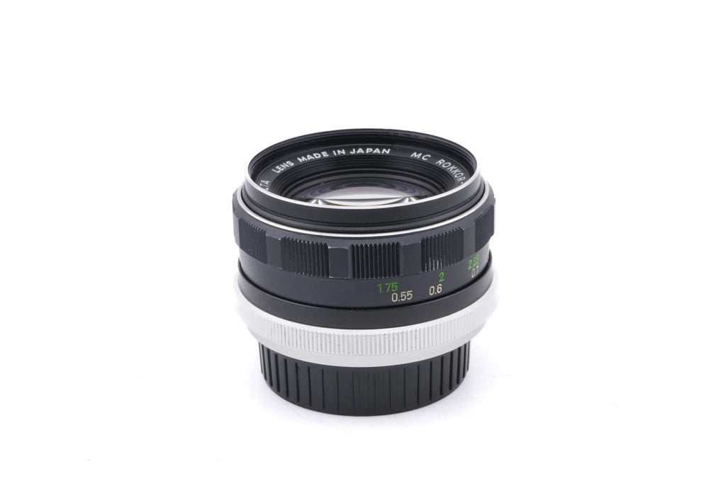 Minolta 55mm f1.7 MC Rokkor-PF