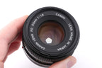 Canon 50mm f1.8 FDn