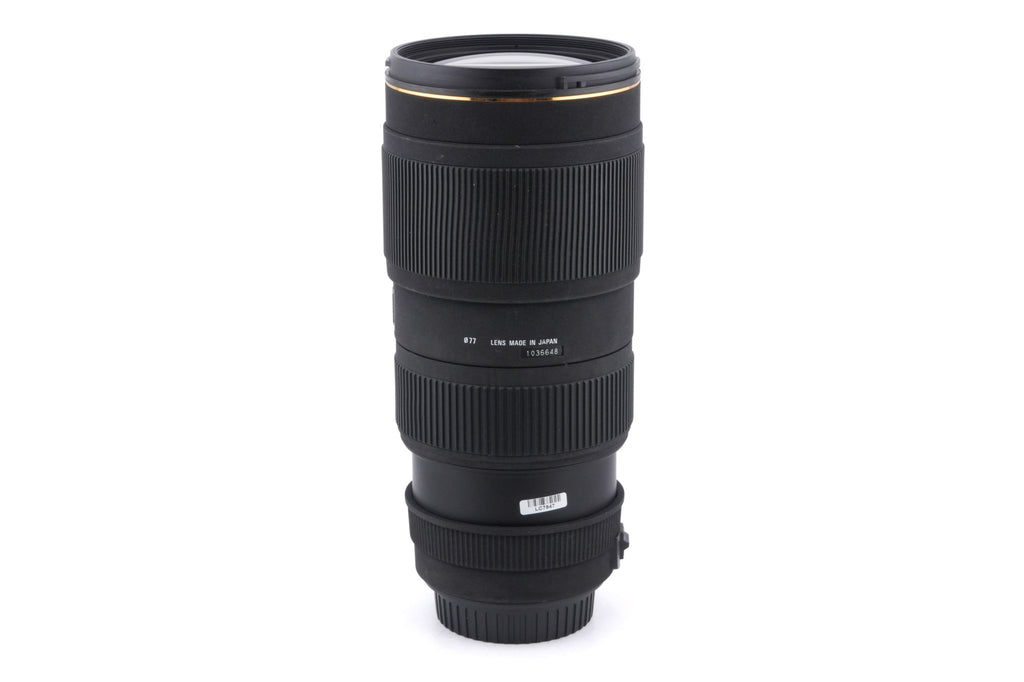 Sigma 70-200mm f2.8 EX II APO DG Macro HSM