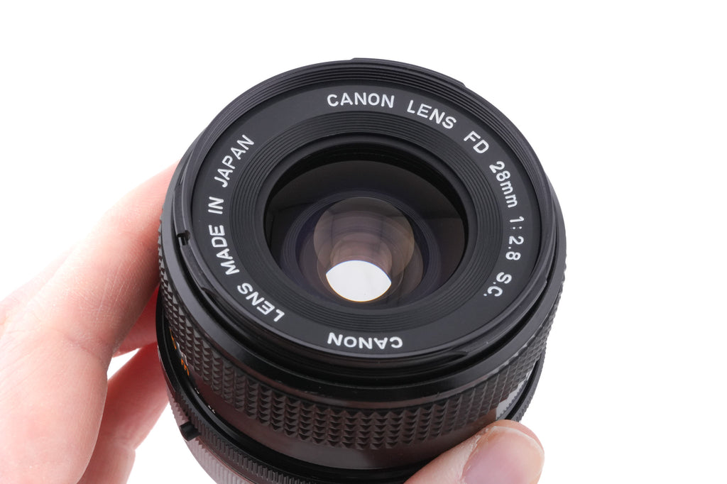 Canon 28mm f2.8 S.C.