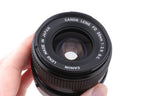 Canon 28mm f2.8 S.C.