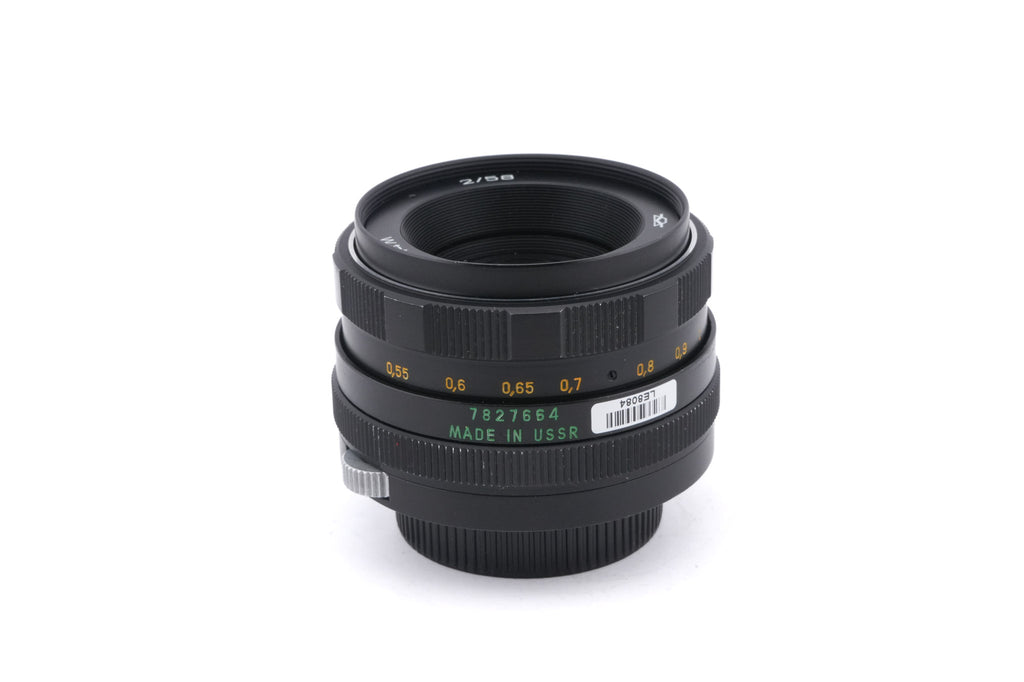 Helios 58mm f2 Helios-44M