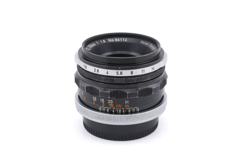 Canon 50mm f1.8 FL