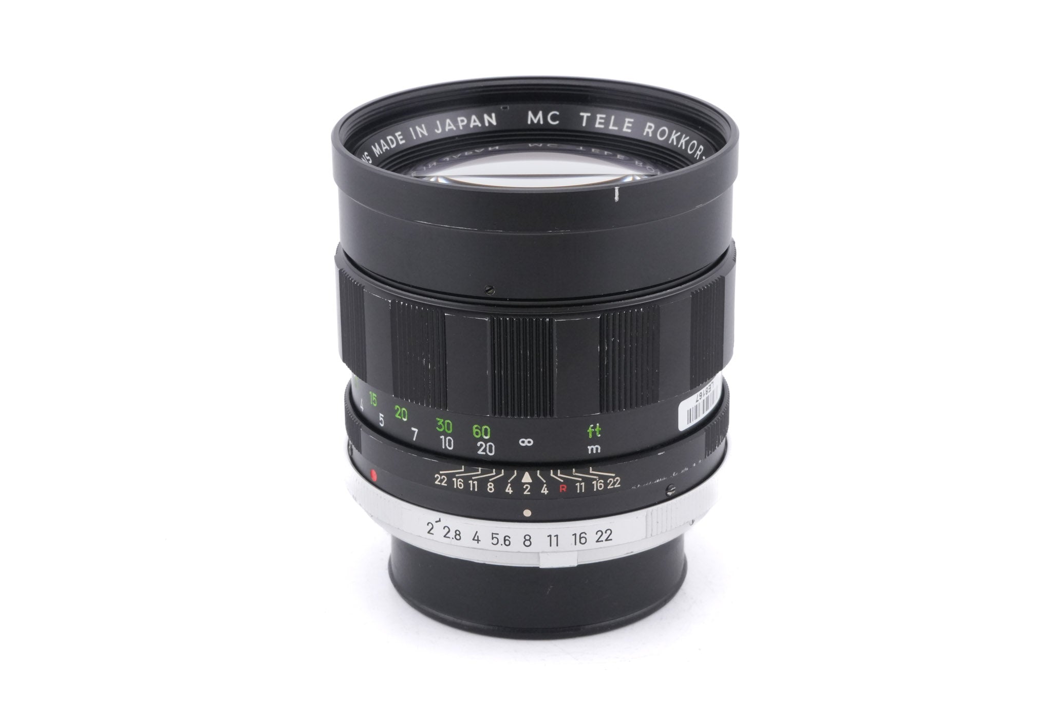 Minolta 100mm f2 MC Tele Rokkor-PF