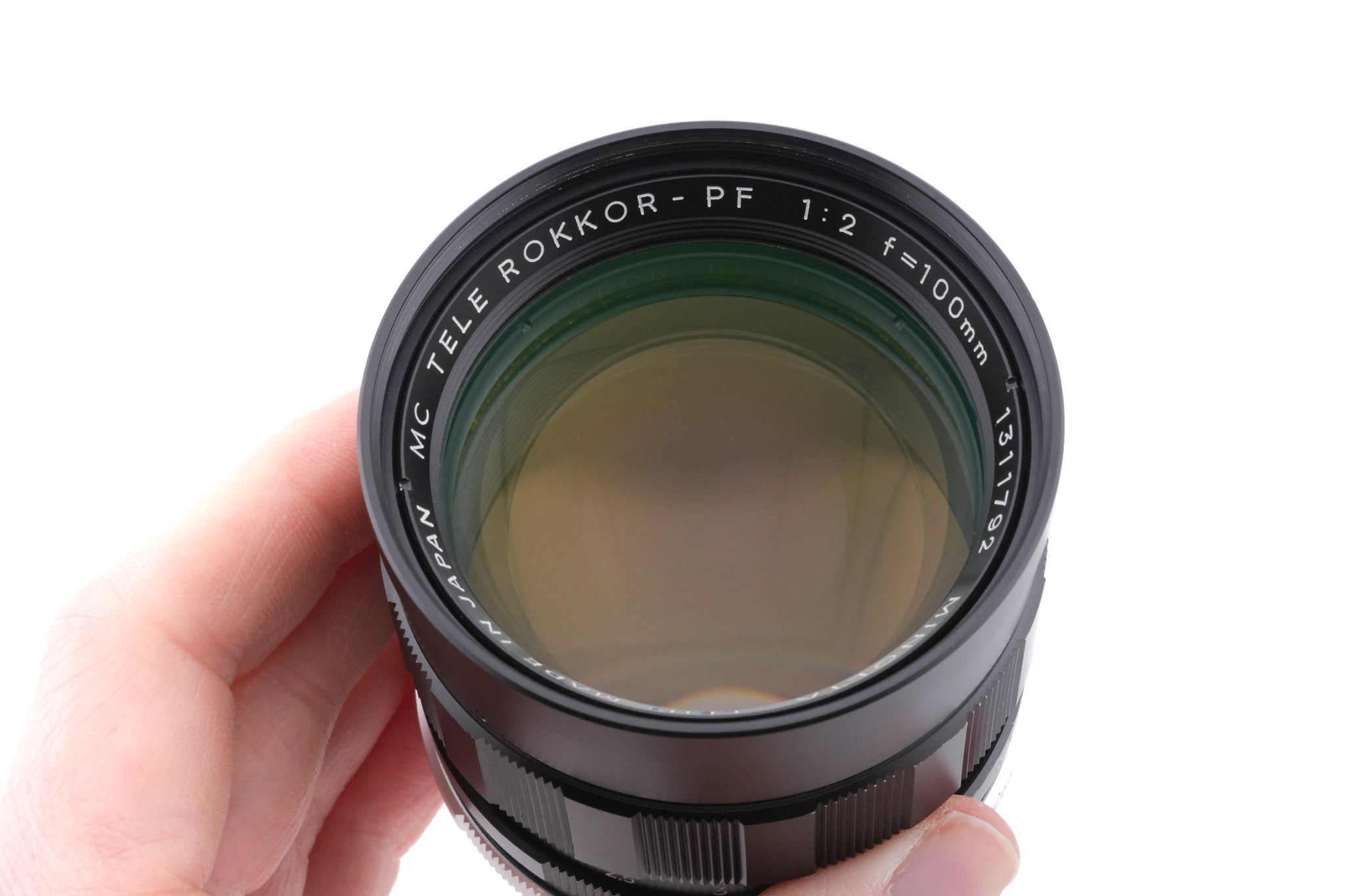 Minolta 100mm f2 MC Tele Rokkor-PF