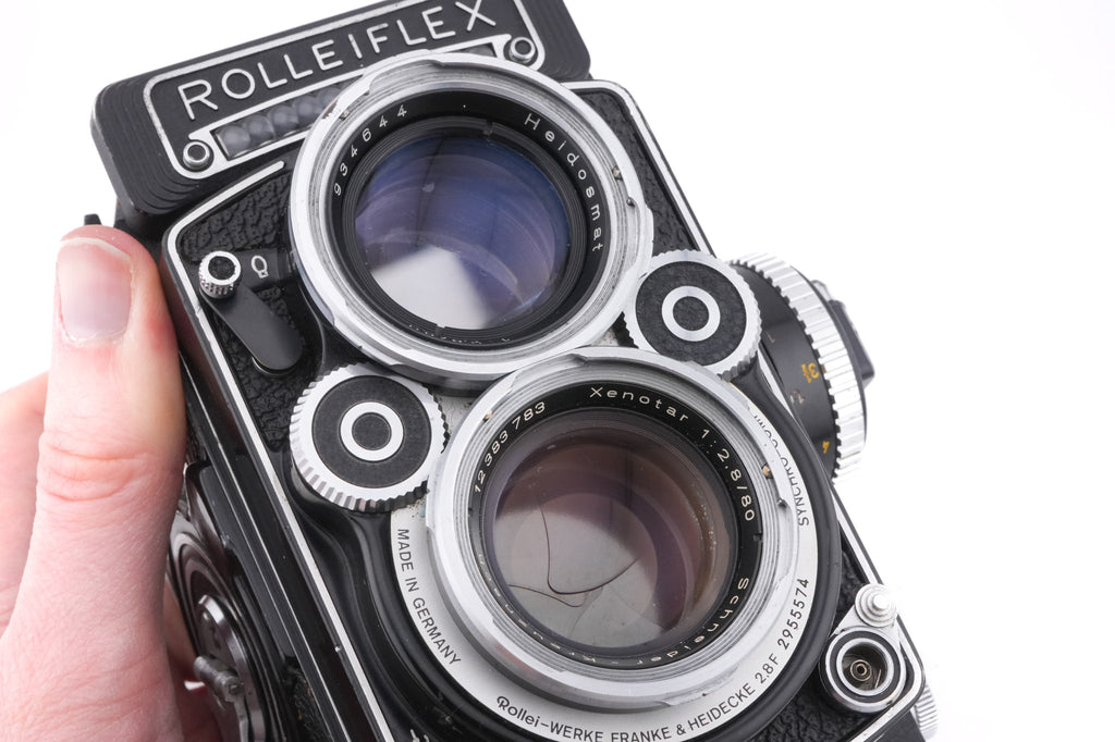 Rollei Rolleiflex 2.8F ("White Face") (K7F4)