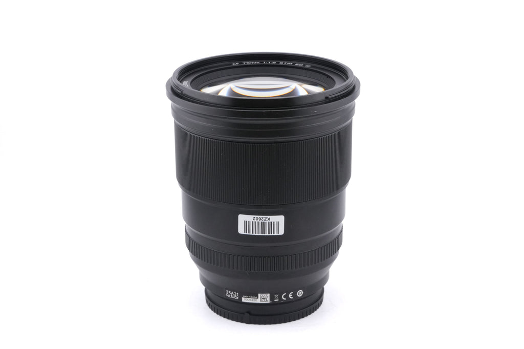 Viltrox 75mm f1.2 AF XF Pro STM ED IF